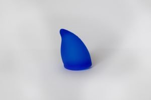 Menstruationstasse-FunCup-vorne blau
