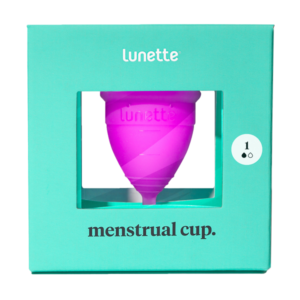 Lunette Menstruationsbecher Größe 1 violett