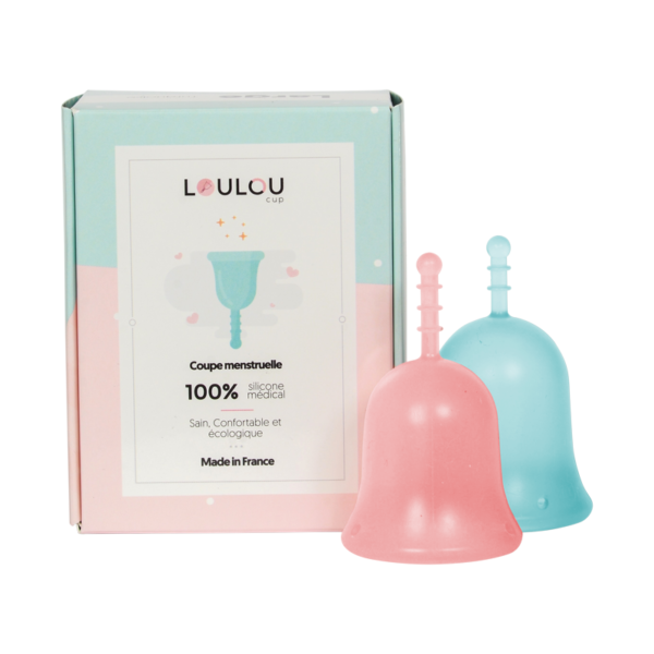 Louloucup SOFT und CALSSIC mit Schachtel